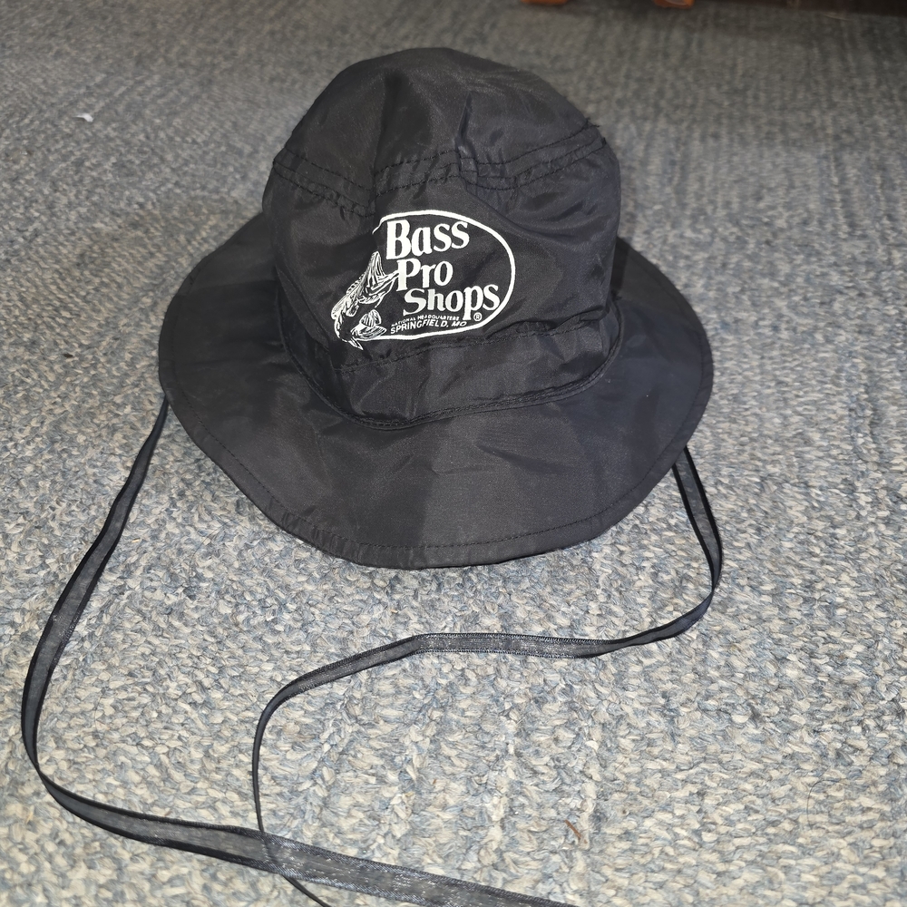 Bass Pro Shops Black Bucket Hat